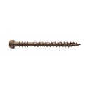 Composite, Cap Head with Ribs, and Twister Thread Types of Decking Screw