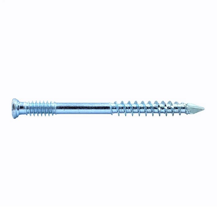 MS Trim Head, Double Thread, and Sharp-Arrow Point Types of Decking Screw