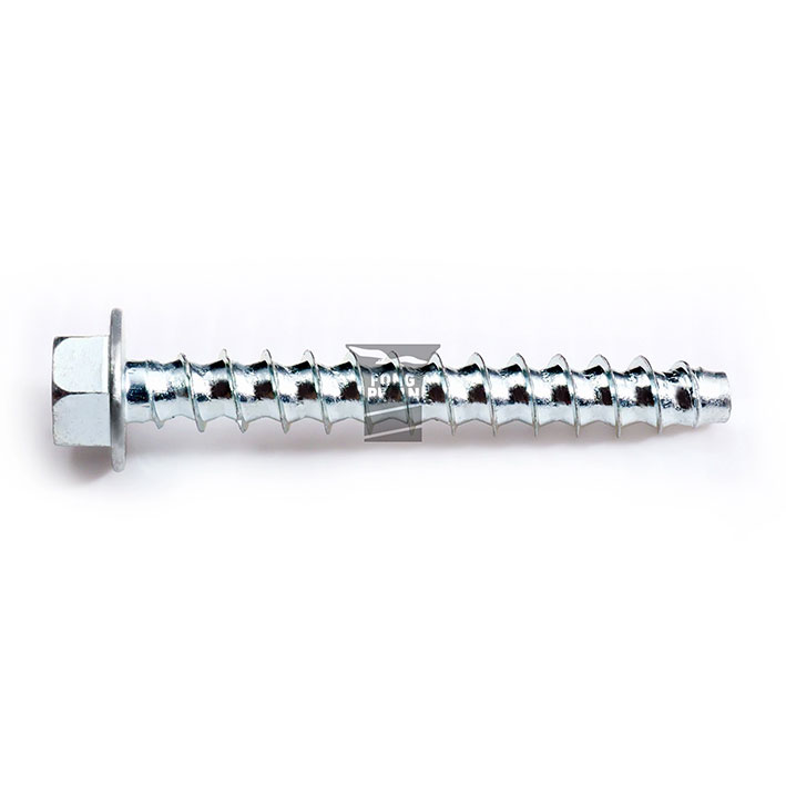 Hex Washer Head Screw, Flat End Point Screw