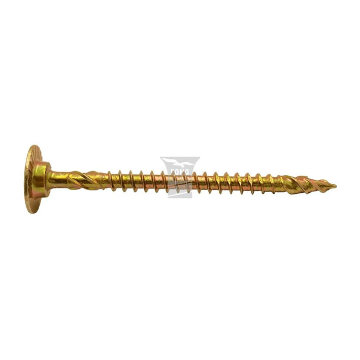 Wood Furniture Cabinet Hardware Screw – Patent Magic Spiral Wafer Head Design