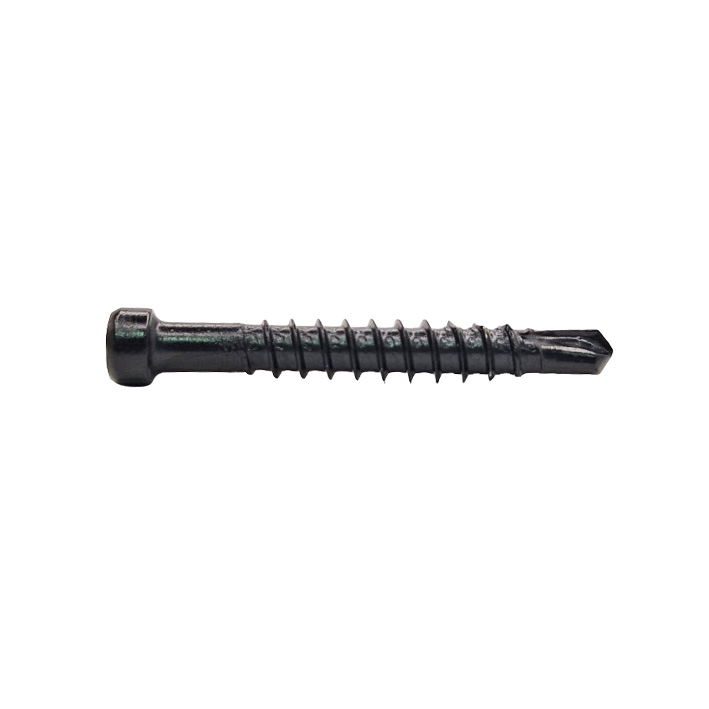 Stainless Steel Self-Drilling Screw with Cylindrical Head and Drilling Point